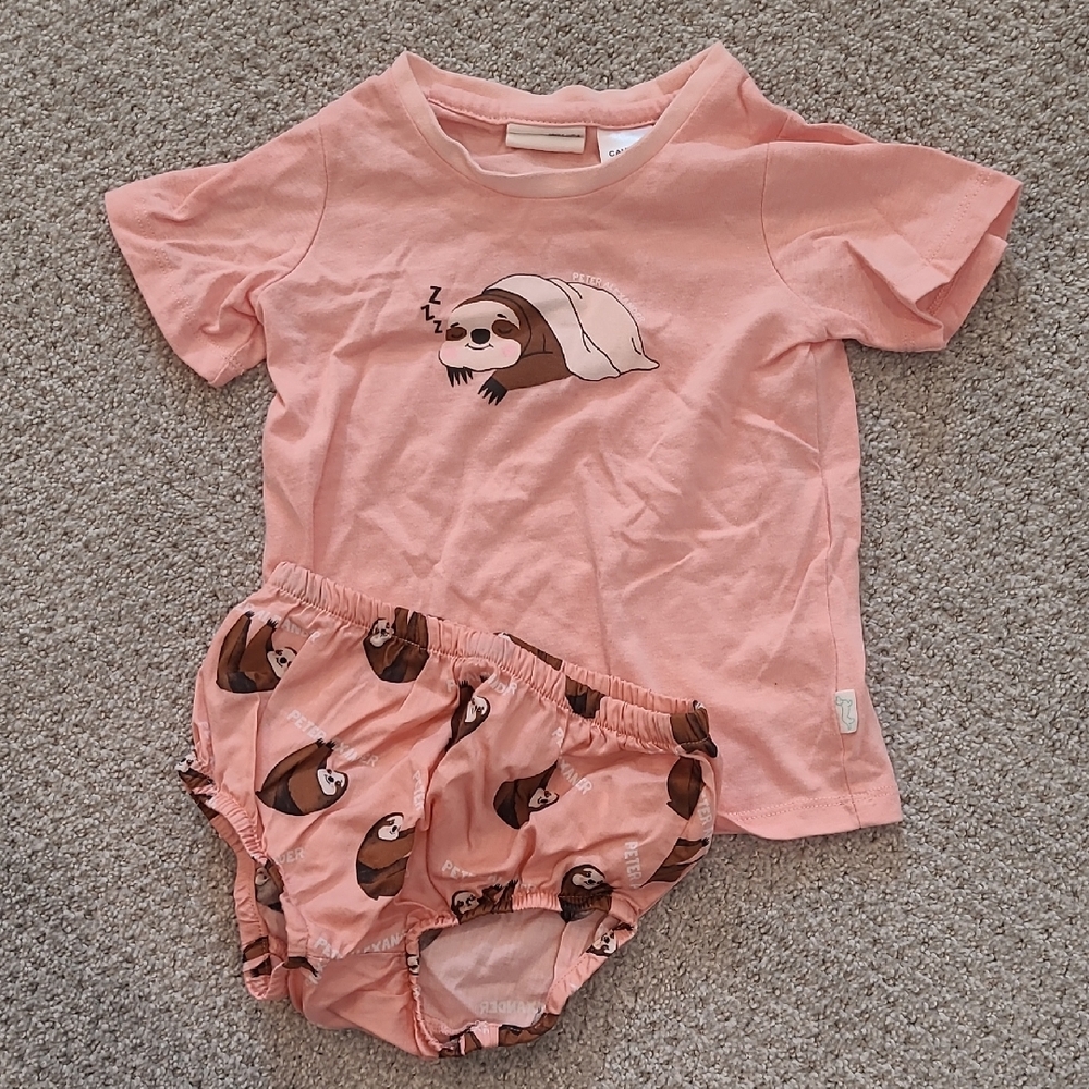 Peter Alexander Sloth Pyjamas Set